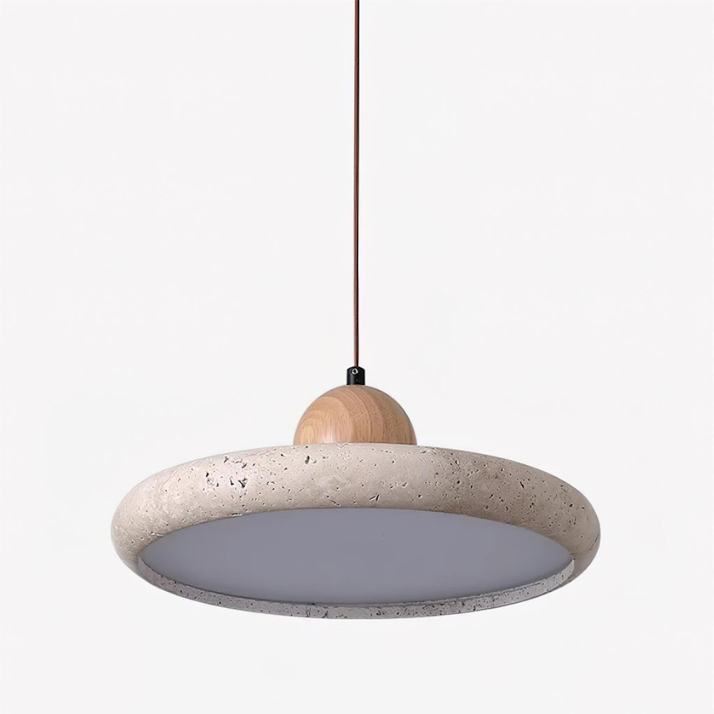 Brevenenna Travertine Pendant Light-Moonnatur