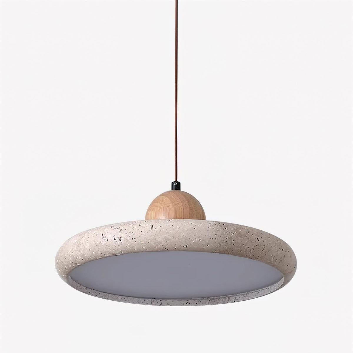 Brevenenna Travertine Pendant Light-Moonnatur