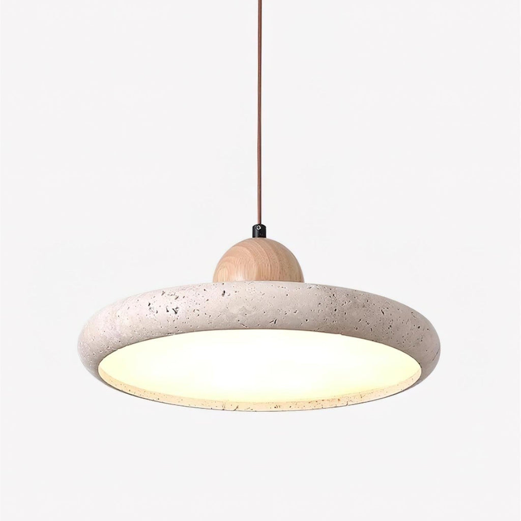 Brevenenna Travertine Pendant Light-Moonnatur