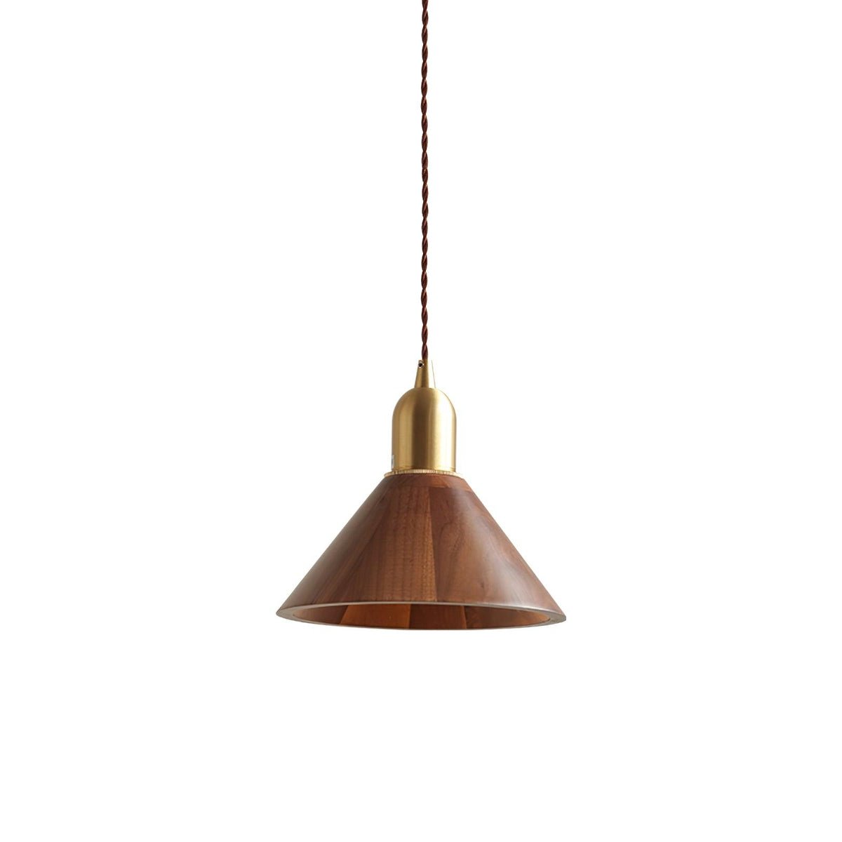 Wyndelle Walnut Pendant Lamp-Moonnatur