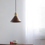 Wyndelle Walnut Pendant Lamp-Moonnatur