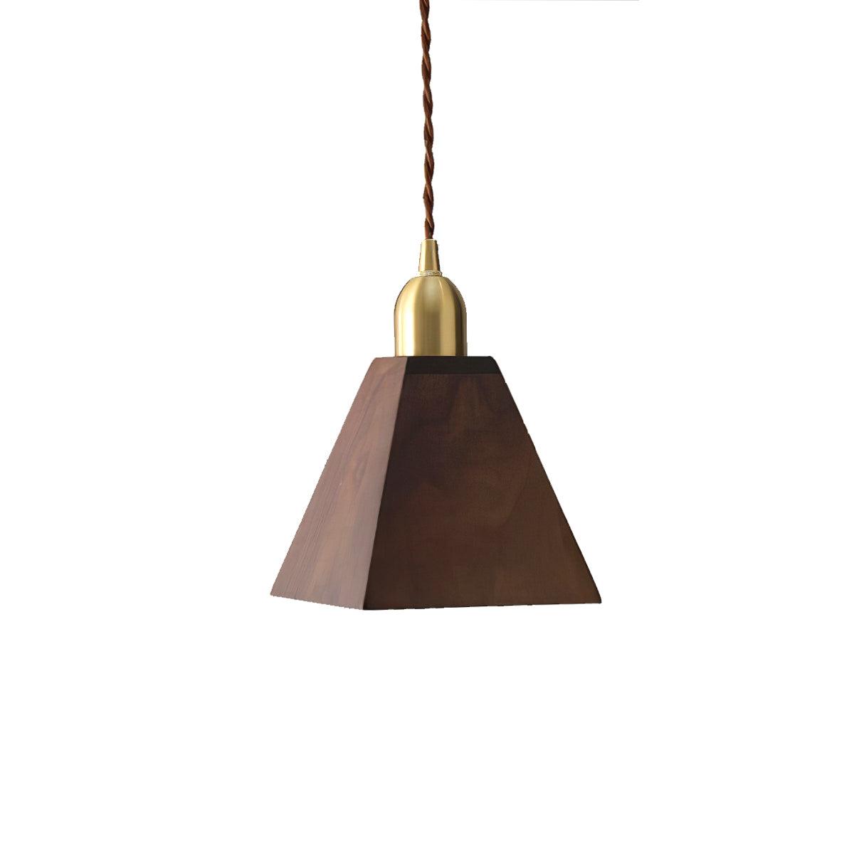 Wyndelle Walnut Pendant Lamp-Moonnatur