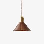 Wyndelle Walnut Pendant Lamp-Moonnatur
