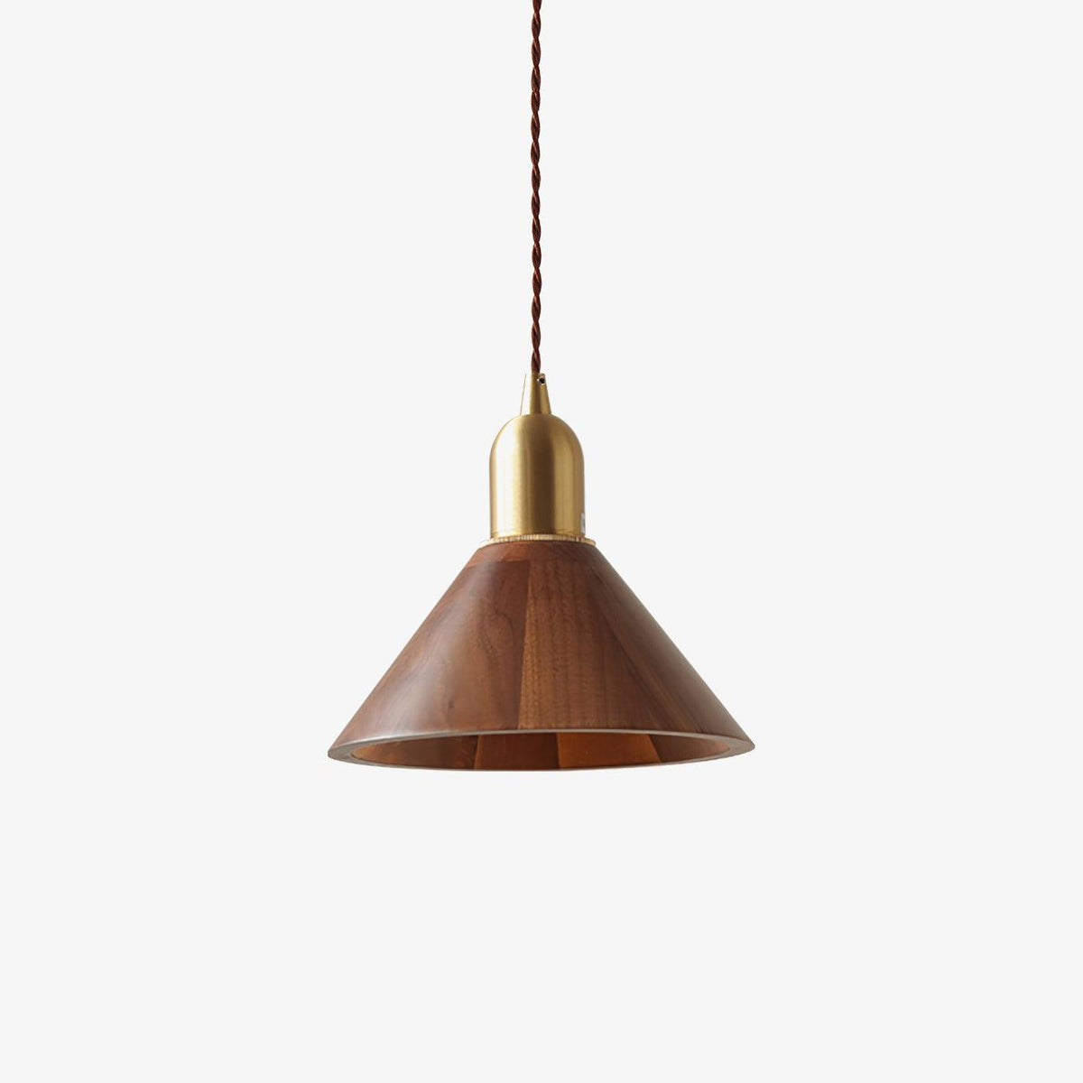 Wyndelle Walnut Pendant Lamp-Moonnatur