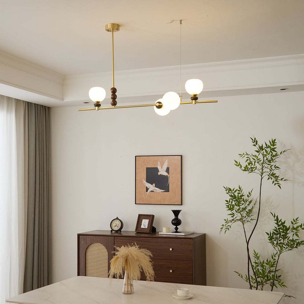 Lowenella Wood Pendant Light-Moonnatur