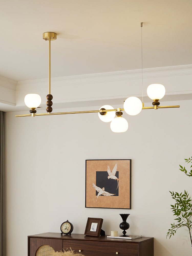 Lowenella Wood Pendant Light-Moonnatur