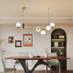 Lowenella Wood Pendant Light-Moonnatur