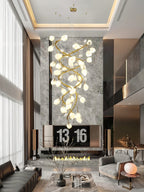Lyreniel Ceramic Chandelier-Moonnatur