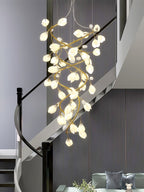 Lyreniel Ceramic Chandelier-Moonnatur