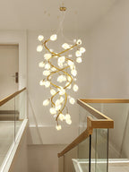 Lyreniel Ceramic Chandelier-Moonnatur