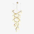 Lyreniel Ceramic Chandelier-Moonnatur