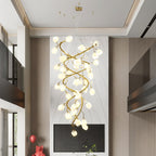 Lyreniel Ceramic Chandelier-Moonnatur