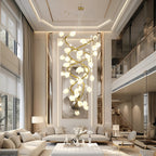 Lyreniel Ceramic Chandelier-Moonnatur