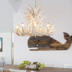 Rildenmere Resin Chandelier-Moonnatur