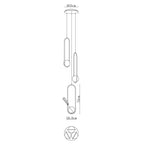 Wrenaria Glass Chandelier-Moonnatur