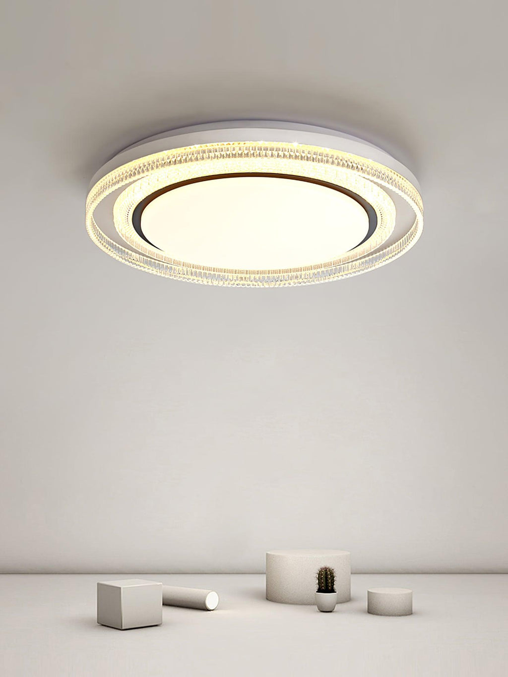 Denelelle Acrylic Ceiling Light-Moonnatur