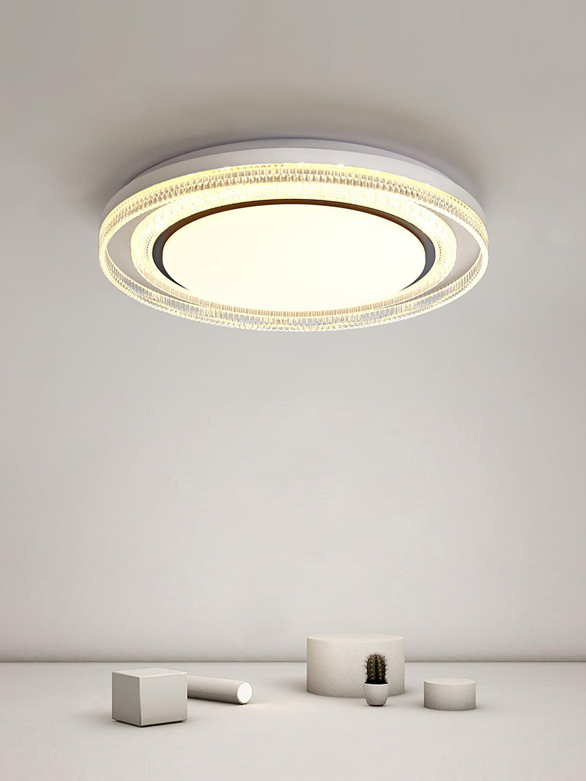 Denelelle Acrylic Ceiling Light-Moonnatur