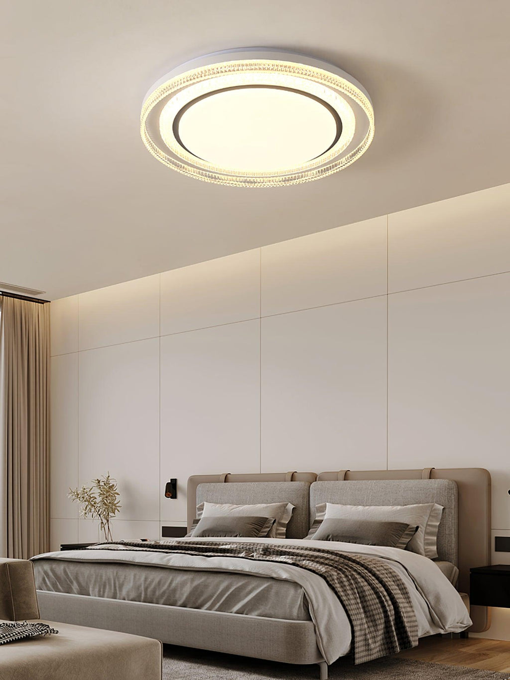 Denelelle Acrylic Ceiling Light-Moonnatur