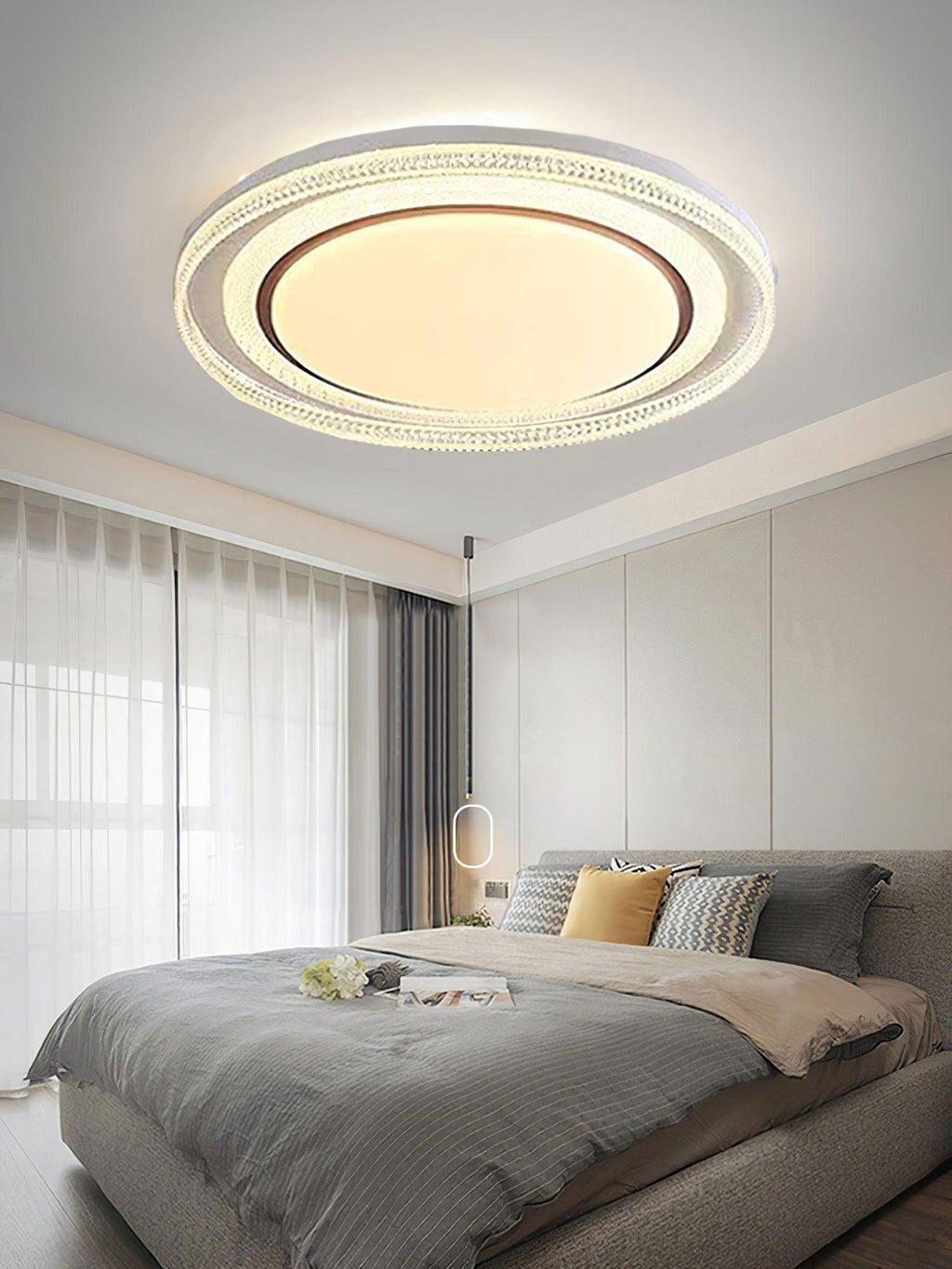 Denelelle Acrylic Ceiling Light-Moonnatur