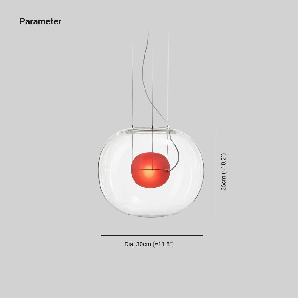 Marenwyn Glass Pendant Light-Moonnatur