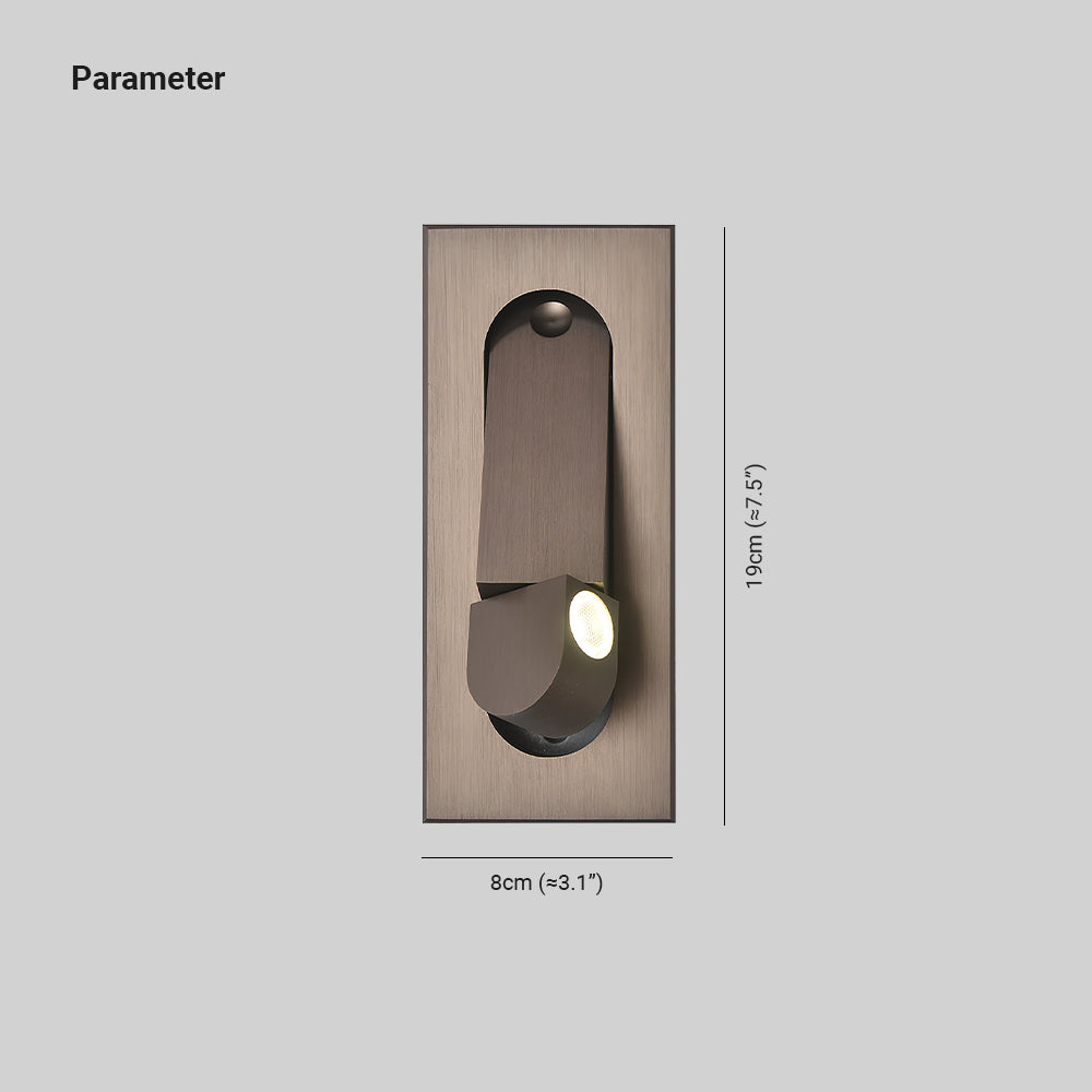 Myrenora Aluminium Wall Light-Moonnatur