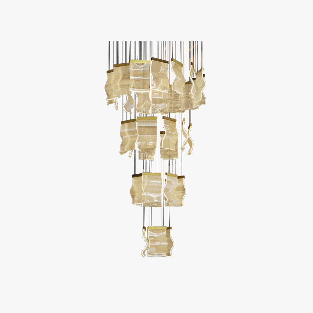 Cardelwyn Acrylic Chandelier-Moonnatur