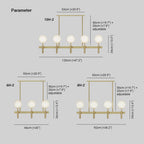Brenelis Glass Pendant Light-Moonnatur