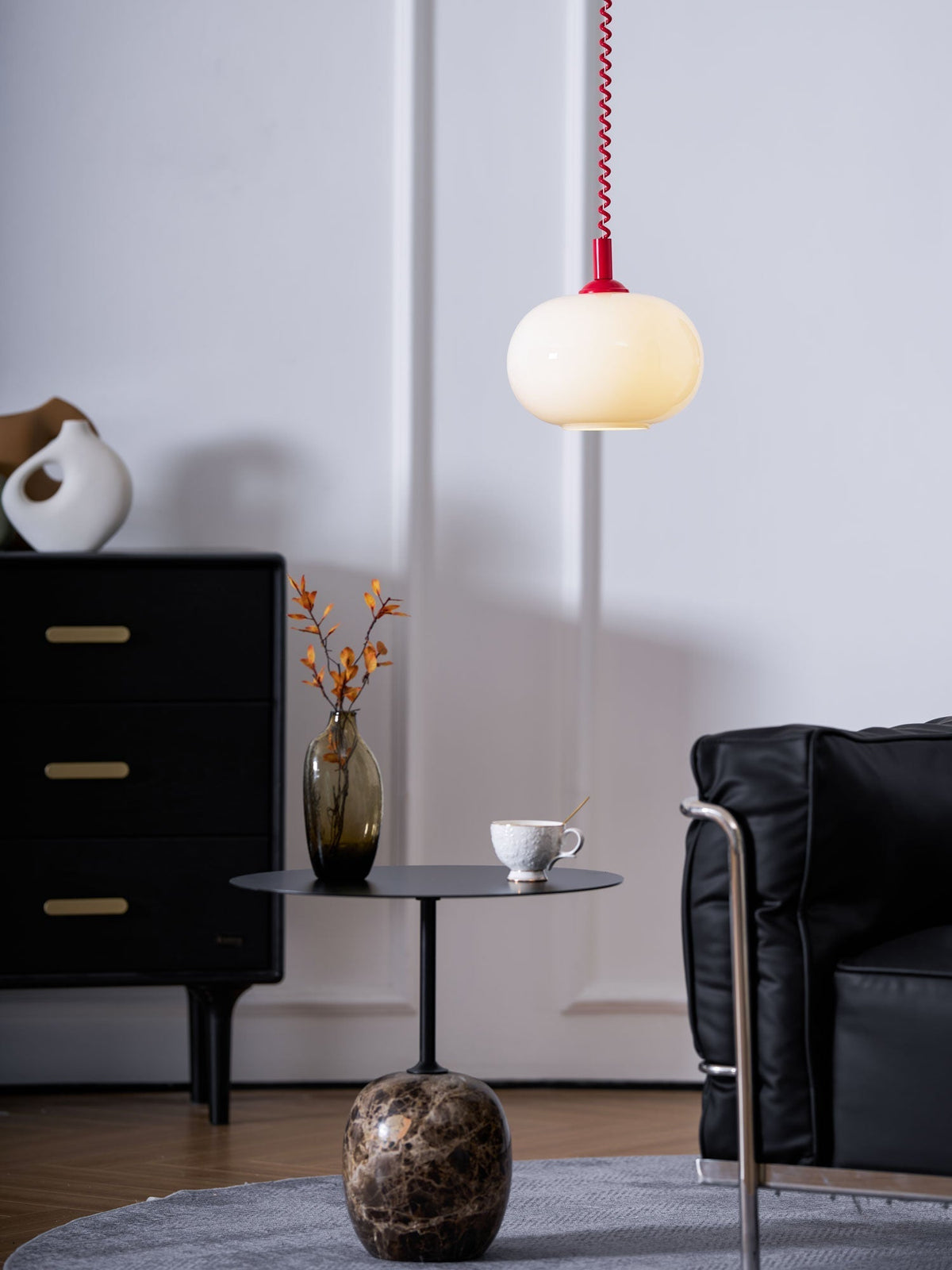 Grevina Glass Pendant Light-Moonnatur