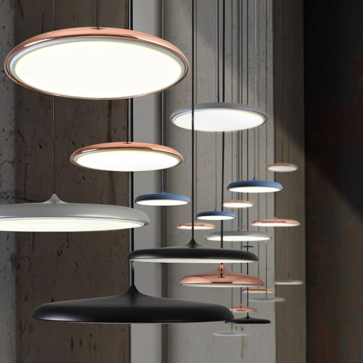 Merrenmere Acrylic Pendant Light-Moonnatur