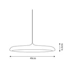 Merrenmere Acrylic Pendant Light-Moonnatur