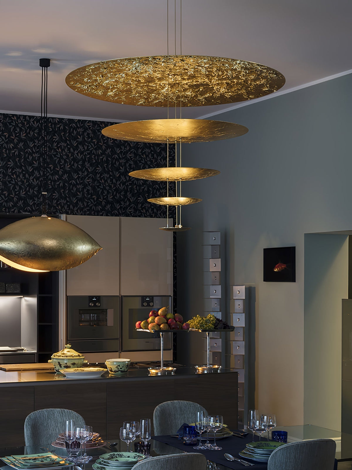 Ivendra Metal Pendant Light-Moonnatur