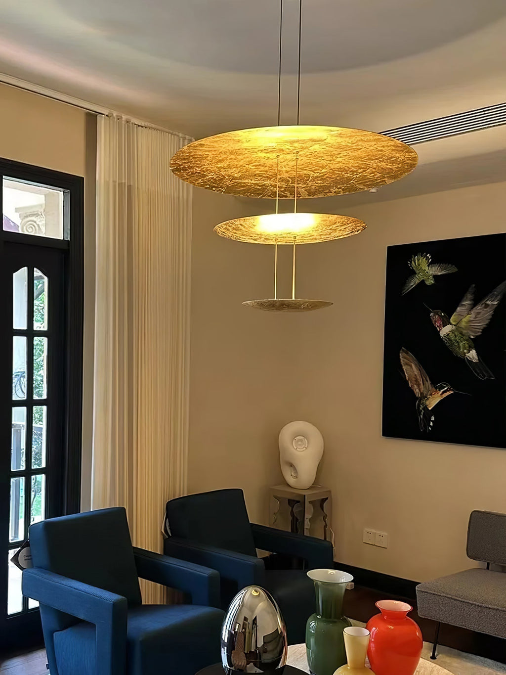 Ivendra Metal Pendant Light-Moonnatur