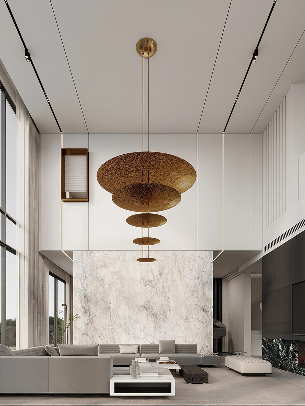 Ivendra Metal Pendant Light-Moonnatur