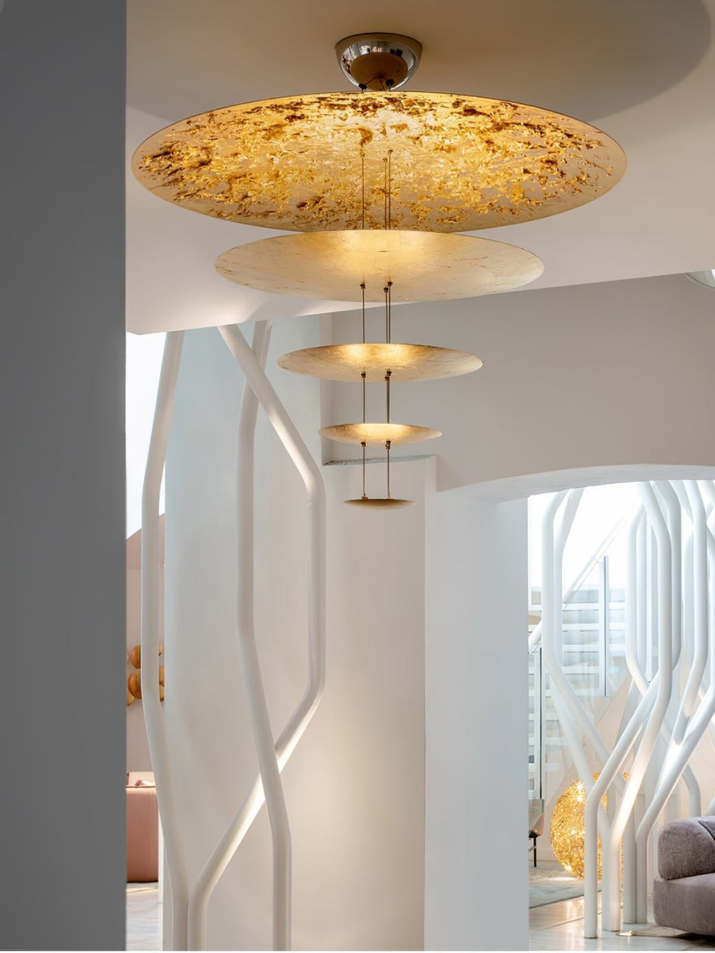 Ivendra Metal Pendant Light-Moonnatur