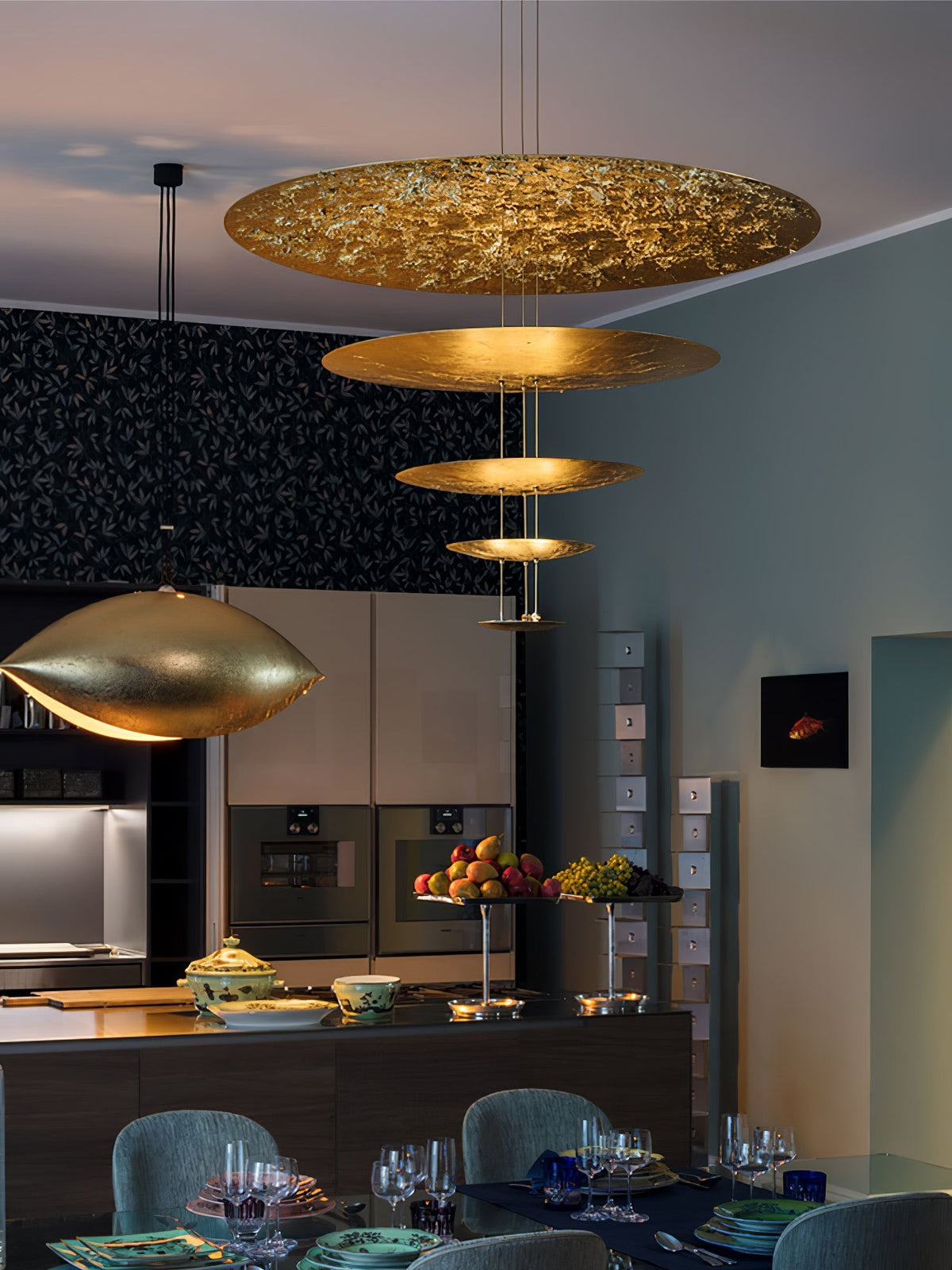 Ivendra Metal Pendant Light-Moonnatur