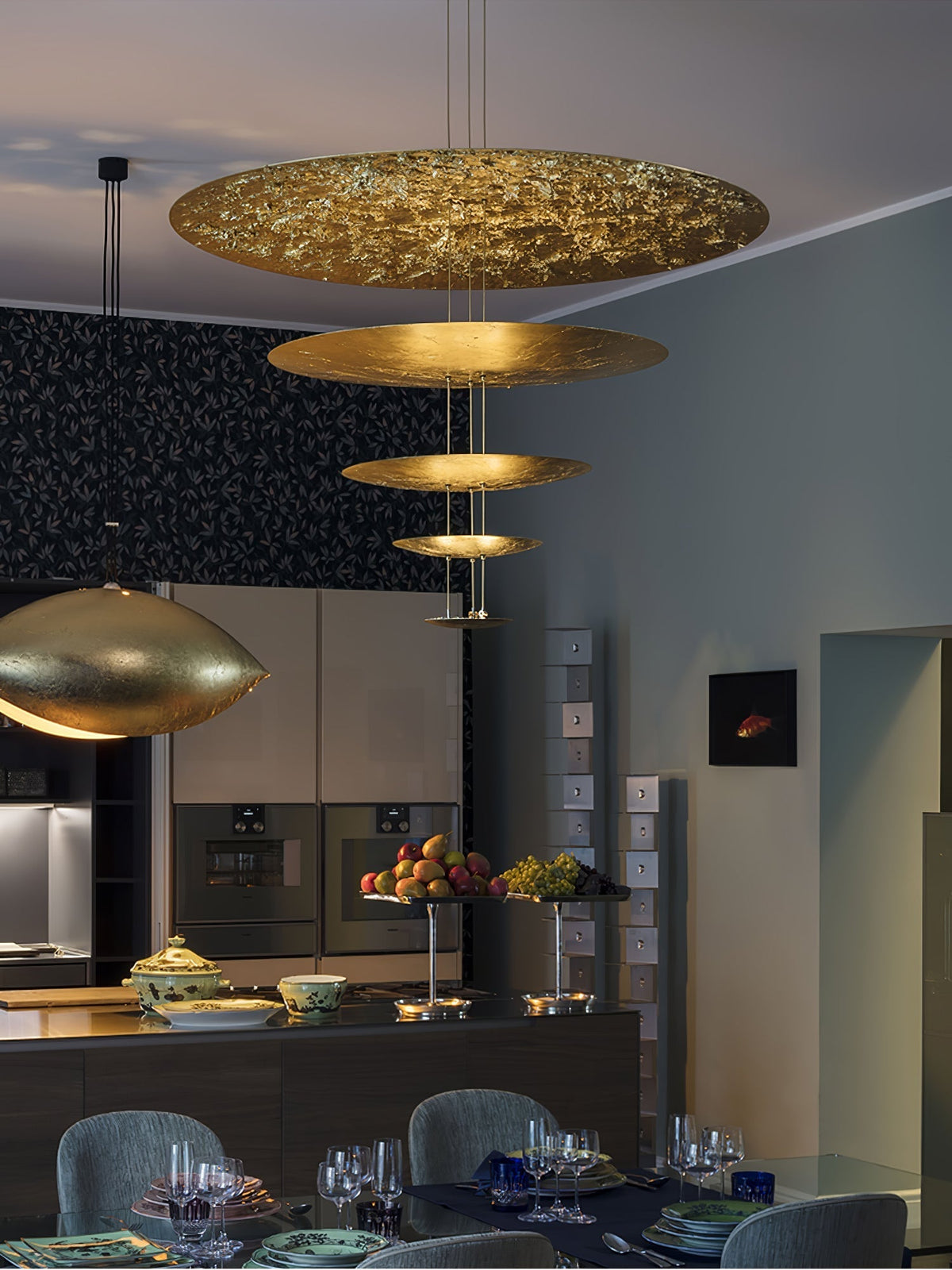 Ivendra Metal Pendant Light-Moonnatur