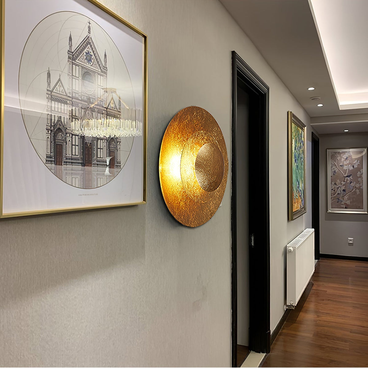 Haverella Metal Wall Light-Moonnatur