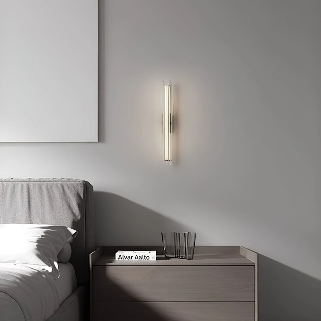 Veneth Glass Wall Light-Moonnatur