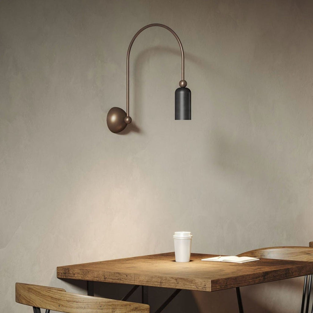 Merrengrove Metal Wall Light-Moonnatur