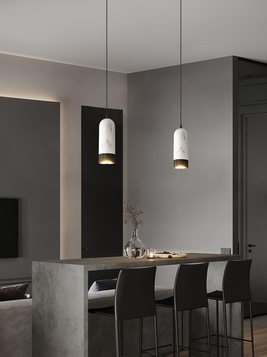 Galenune Aluminium Pendant Light-Moonnatur