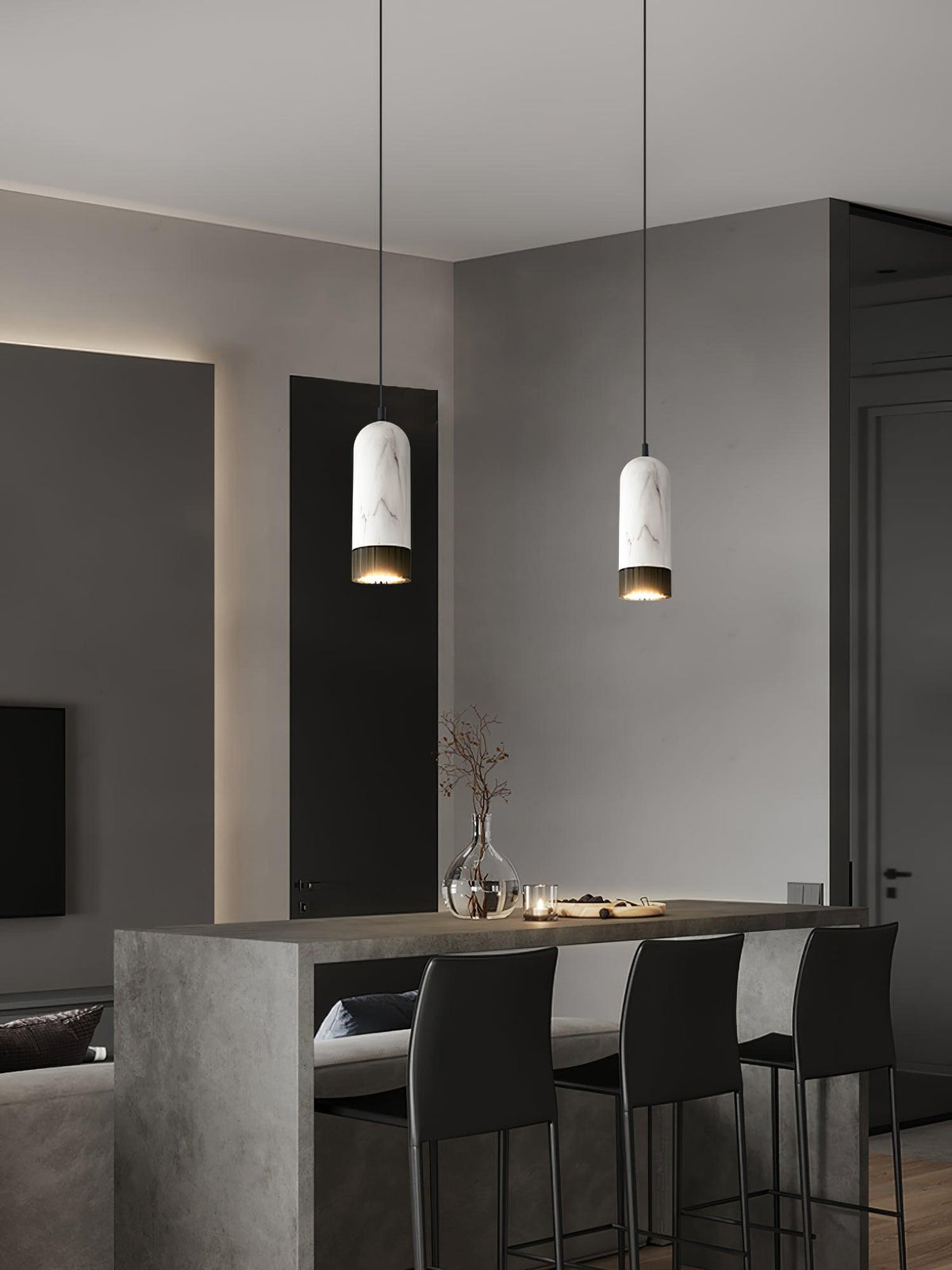 Galenune Aluminium Pendant Light-Moonnatur