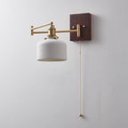 Hatherfern Ceramic Wall Light-Moonnatur