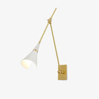 Kelmora Glass Wall Light-Moonnatur