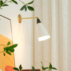 Jasselle Glass Wall Light-Moonnatur
