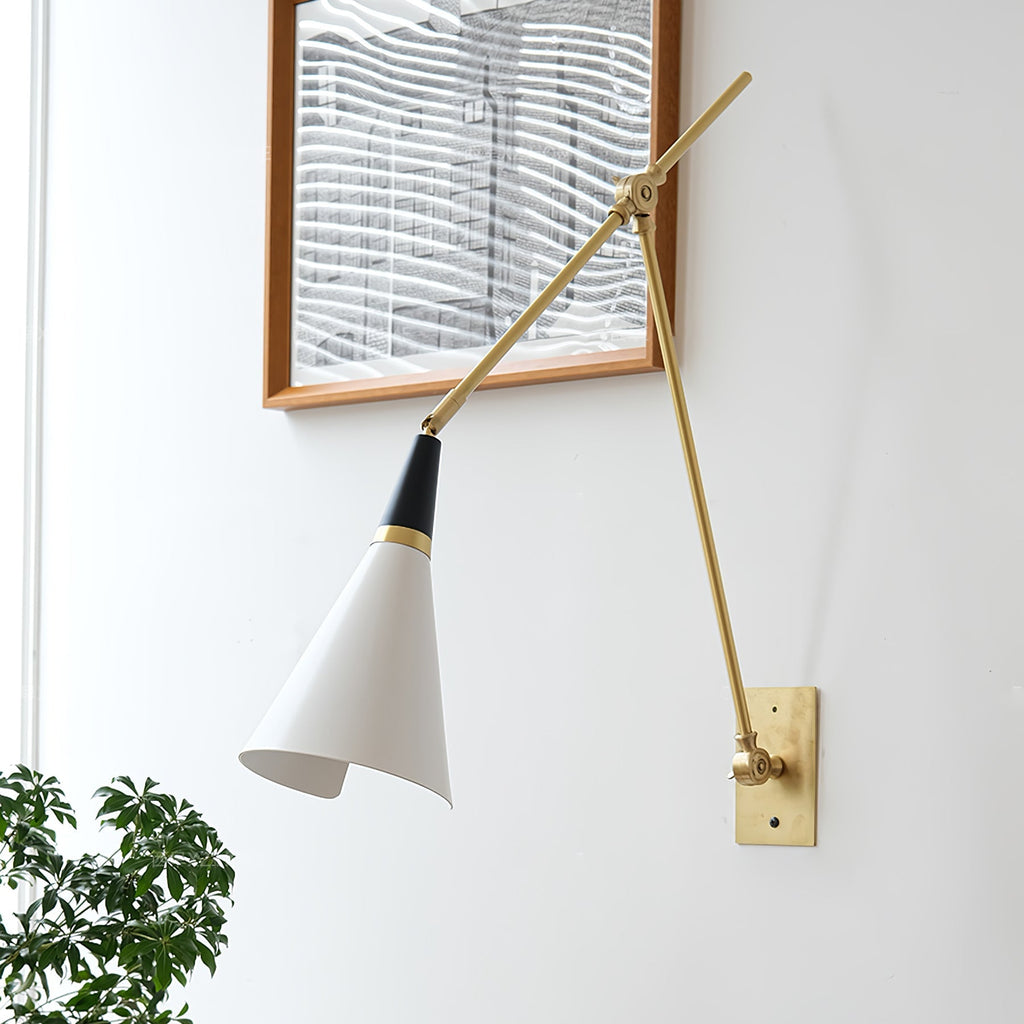 Kelmora Glass Wall Light-Moonnatur