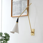 Kelmora Glass Wall Light-Moonnatur