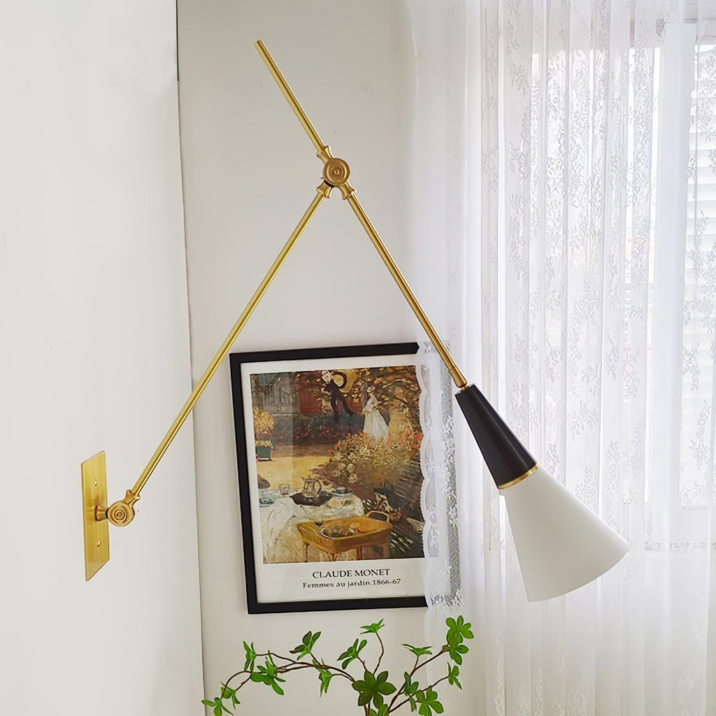 Kelmora Glass Wall Light-Moonnatur