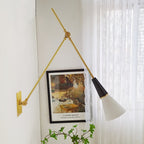 Kelmora Glass Wall Light-Moonnatur