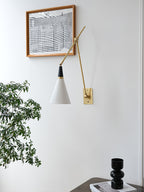 Kelmora Glass Wall Light-Moonnatur