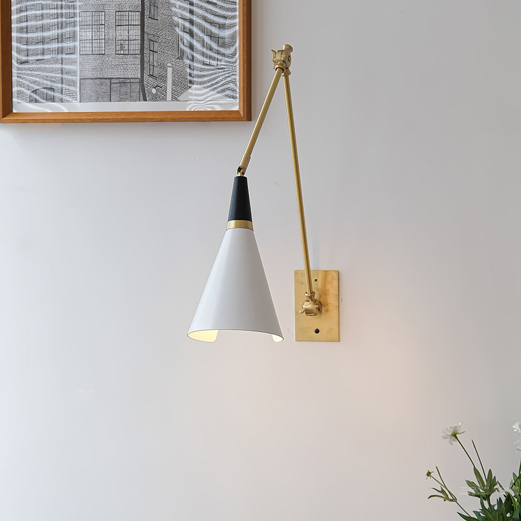Kelmora Glass Wall Light-Moonnatur